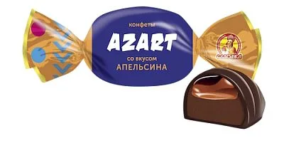 Конфеты Azart со вкусом апельсина