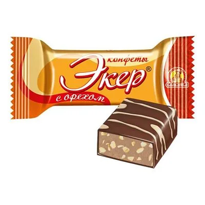 Конфеты Экер с орехом