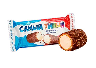 Конфеты Самый умный хрустящие конфетки