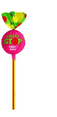 Леденец Sweet Stop с жевательной конфетой
